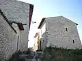 Houses inside the village
