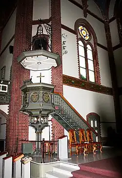 The pulpit