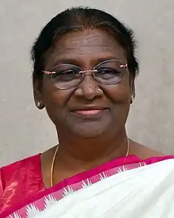 Republic of India Droupadi Murmu President of India