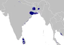 Map of range