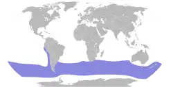 Map of range