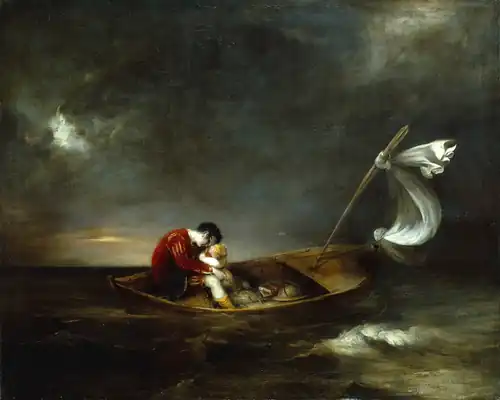 Prospero and Miranda by Henry Thomson