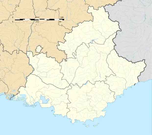 Cassis is located in Provence-Alpes-Côte d'Azur