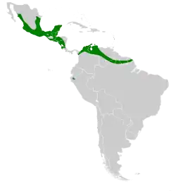 Map of range