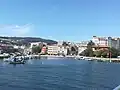 Corvaceiras port and Gremio de Mareantes square