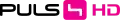 Logo of Puls 4 HD until December 2015