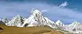 Left to right: Khangri Shar West, Khangri Shar, Pumori, Lingtren, Khumbutse