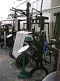 Drawing-in frame