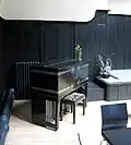 keyboard in hall