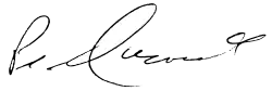Óscar González-Quevedo's signature