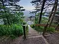 Staircase to the beach