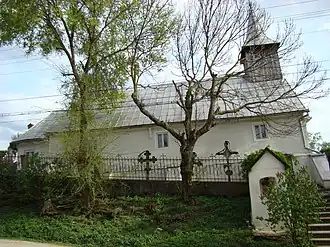 Wooden church in Drâmbar