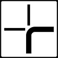 Priority road dirrection
