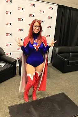 Cosplay of Vav from X-Ray and Vav
