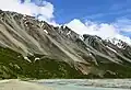 Rainbow Mountain/Rainbow Ridge from Richardson Highway