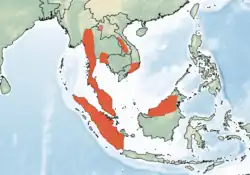 Map of range