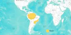 Map of range