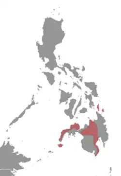 Map of range