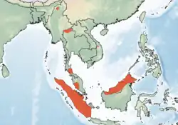 Map of range