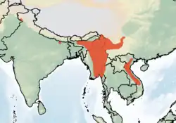 Map of range