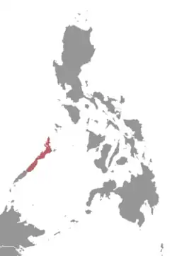 Map of range