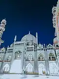 The mosque in the evening