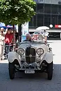 Rapier four-seater tourer in Switzerland (post-Lagonda)
