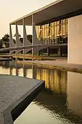 The Planalto at dusk