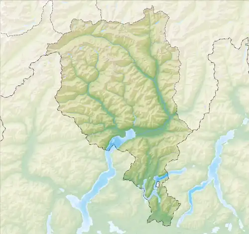 Castles in the Canton of Ticino.