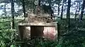 Remains of one of the many Nissen huts at Riddlesworth Camp