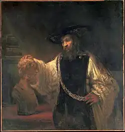 Aristotle with a Bust of Homer (1653), Metropolitan Museum of Art, New York