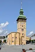 Retz - town hall at main square.