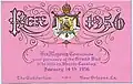 1956 Admittance Card