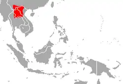 Map of range