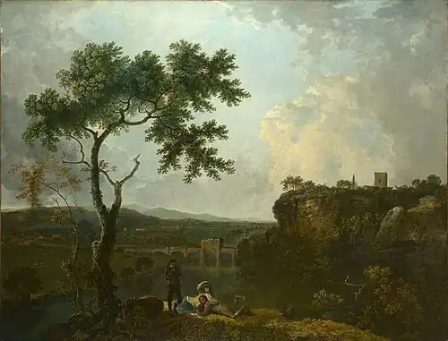 Holt Bridge on the River Dee, 1761