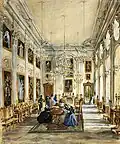 The White Room by Willibald Richter, 1850