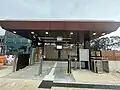 The western entrance, October 2024