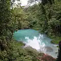 4. Celeste River (Spanish: Río Celeste)