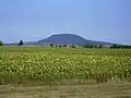 Říp Mountain, a legendary place where the first Slavs, led by Forefather Čech, settled