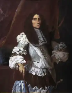 Portrait of Giovanni Battista Balbo Bertone, oil on canvas, Palace of Venaria