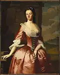 Mrs. Lucy [Waldo] Winslow [6] by Robert Feke