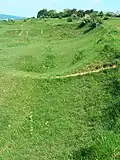 Rodborough Common showing Fort
