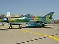 MiG-21 LanceR A of the 951st Fighter Squadron at Archangel 2005 airshow.