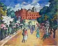 "Naples Motif", 1922–1923, Oil on canvas, Art Museum of Estonia
