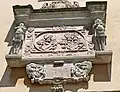 Coat of arms Grabner and Polheim at the Rosenburg portal