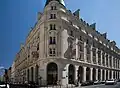 Bank of France building at the corner of Rue du Bac and Rue de l'Université in Paris