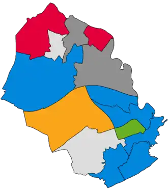 2022 results map