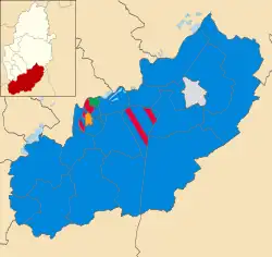 2015 results map