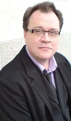 Davies in Cardiff in March 2008.