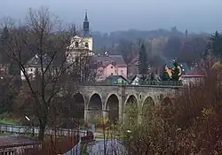 View over the viaduct